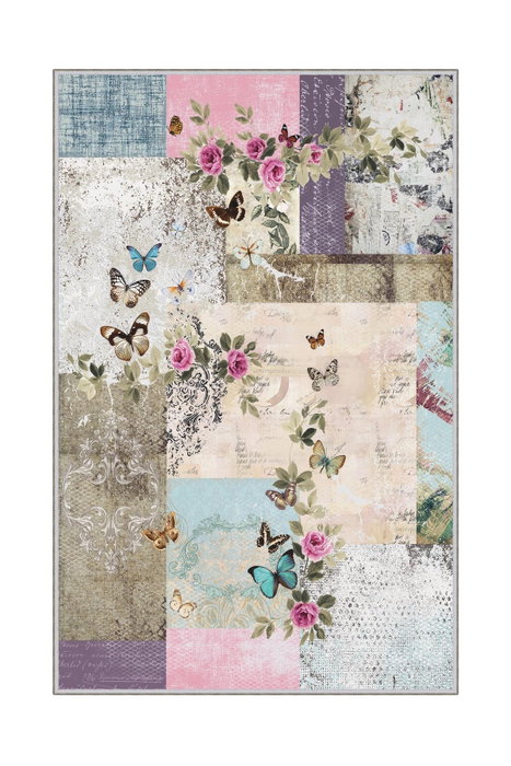 Conceptum Alfombra Tejida 80 x 120 cm Multicolor